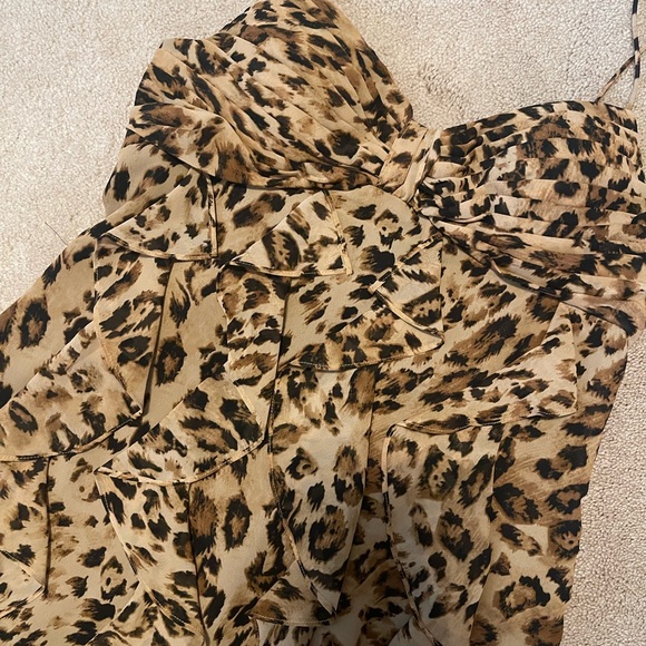 Coldwater Creek Leopard Print Chemise - Picture 3 of 5
